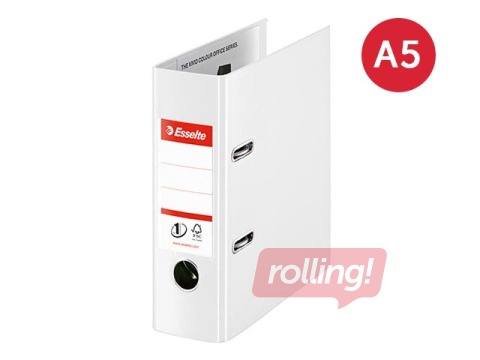 Registraator Esselte No.1 Power, A5, valge, 75mm