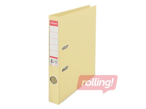 Lever arch file Esselte No.1 Power, A4, cream colored, 50mm