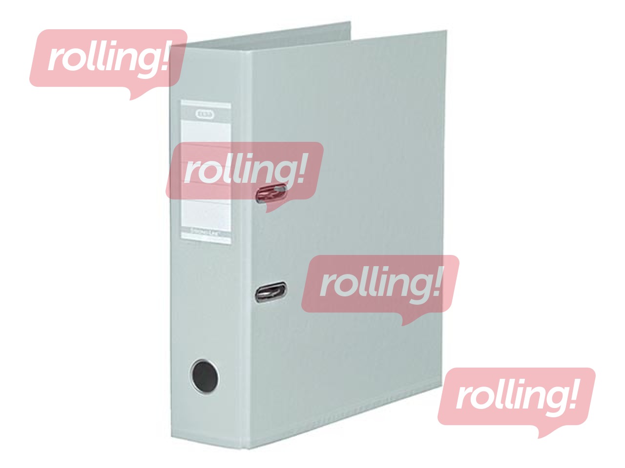 Lever Arch File Elba Strong-Line, grey, A4, 80mm