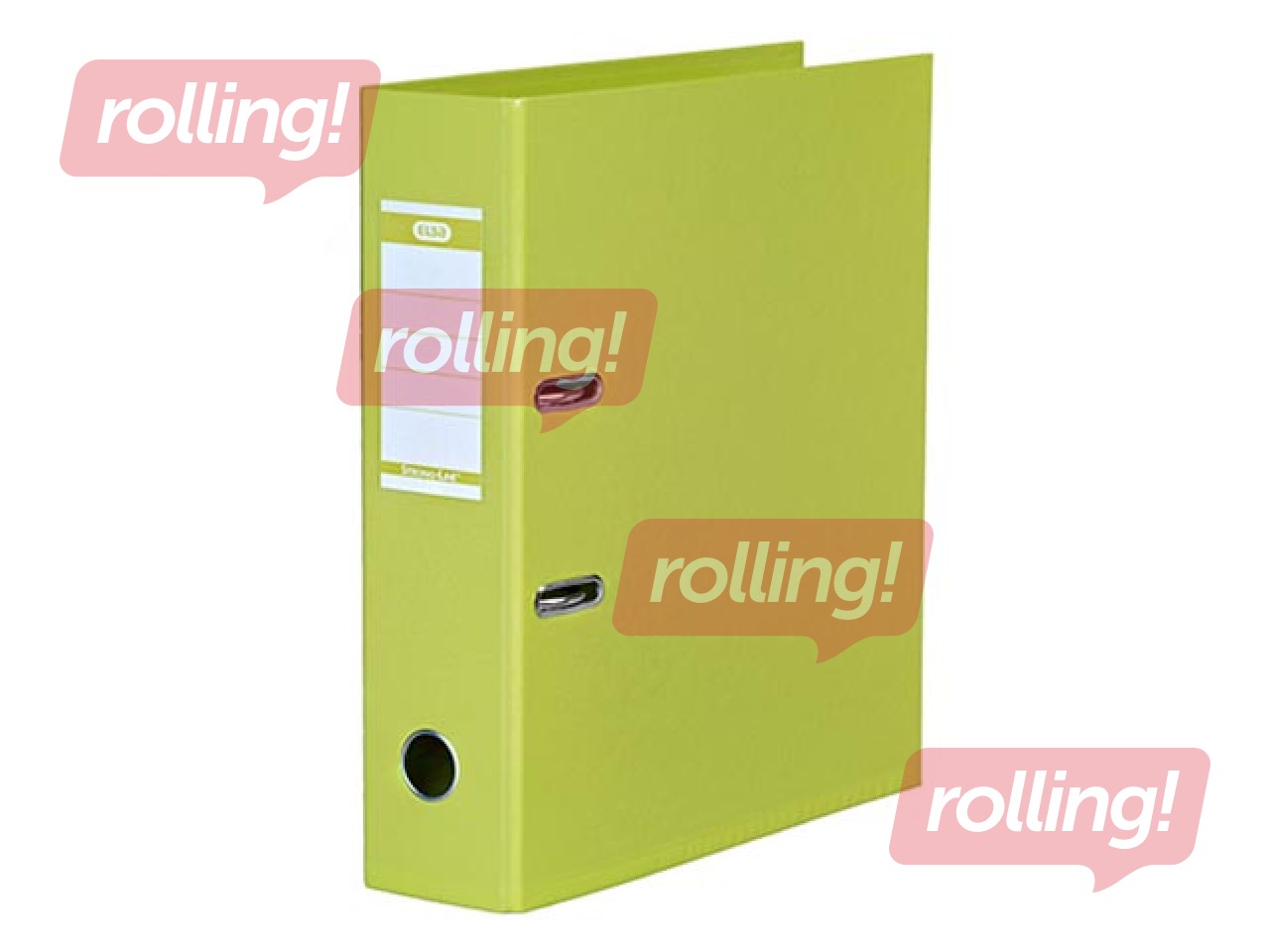 Lever Arch File Elba Strong-Line, lime, A4, 80mm