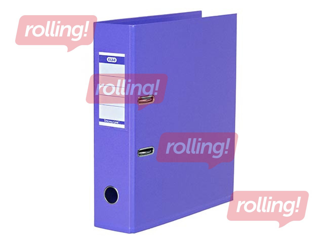 Lever Arch File Elba Strong-Line, purple, A4, 80mm