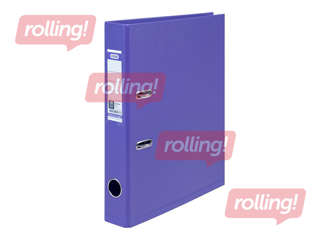 Lever Arch File Elba Strong-Line, purple, A4, 50mm