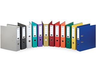 Lever arch file Forpus, A4, white, 70mm