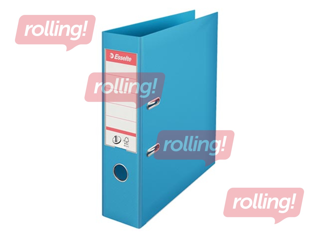 Lever arch file Esselte No.1 Power, A4, light blue, 75mm