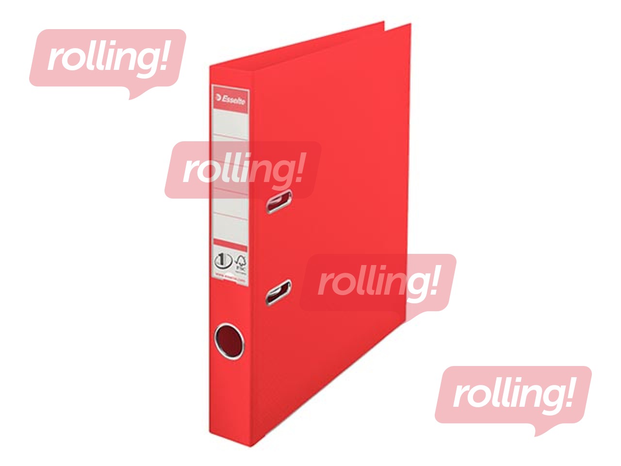 Lever Arch Esselte Vivida No1 Power, A4, red, 50mm