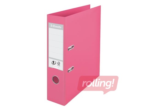 Папка – регистратор Esselte Solea No.1, A4, розовый, 75мм