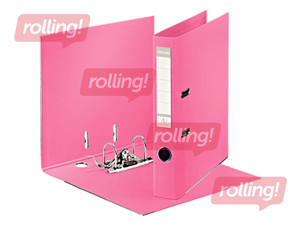 Lever arch file Esselte No.1 Power, A4, pink, 50mm