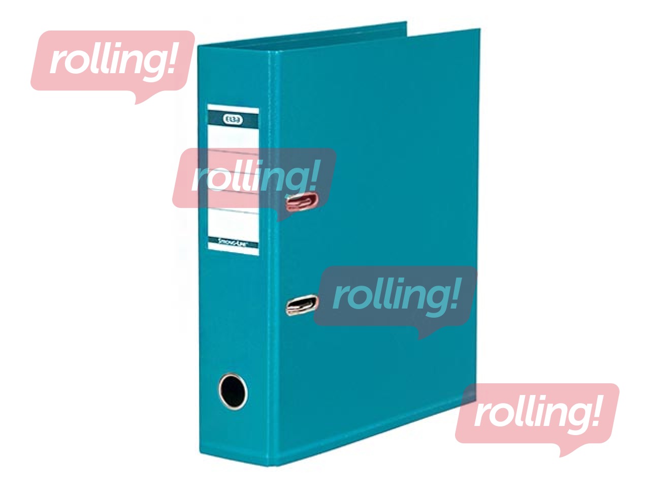 Lever Arch File Elba Strong-Line, turquoise, A4, 80mm