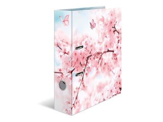 Folder register with flovar print, A4, 70mm