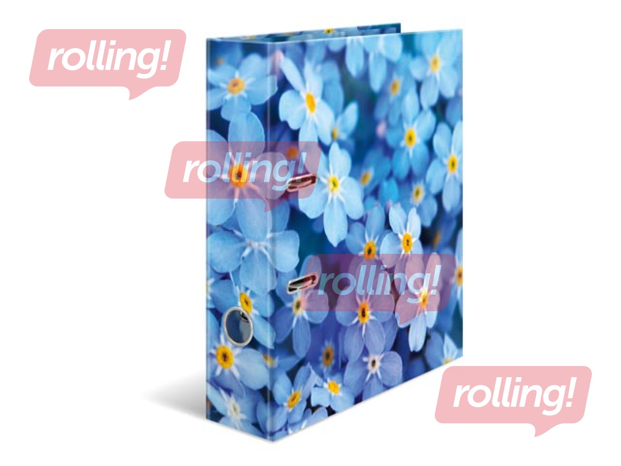 Registraator õitemustriga, A4, 70mm