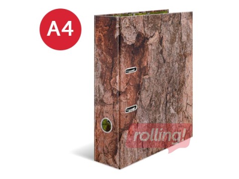 Lever arch file Herma, Wood, A4, 70mm