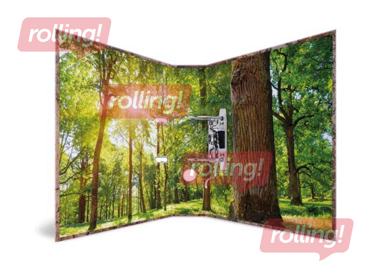 Registraator Herma, Wood, A4, 70mm