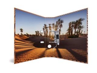 Lever arch file Sand, A4, 70mm