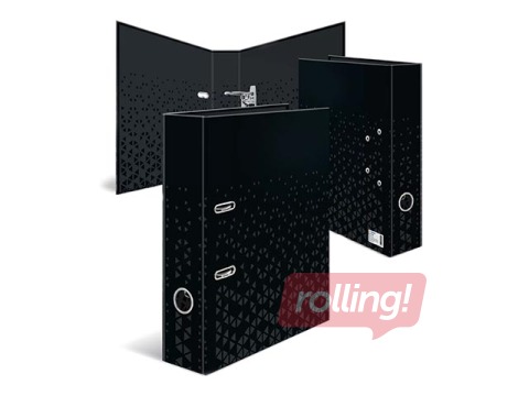 Registraator Herma Color, A4, must, 70mm