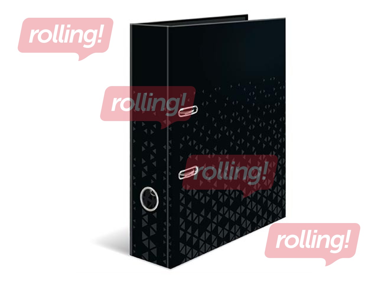 Registraator Herma Color, A4, must, 70mm