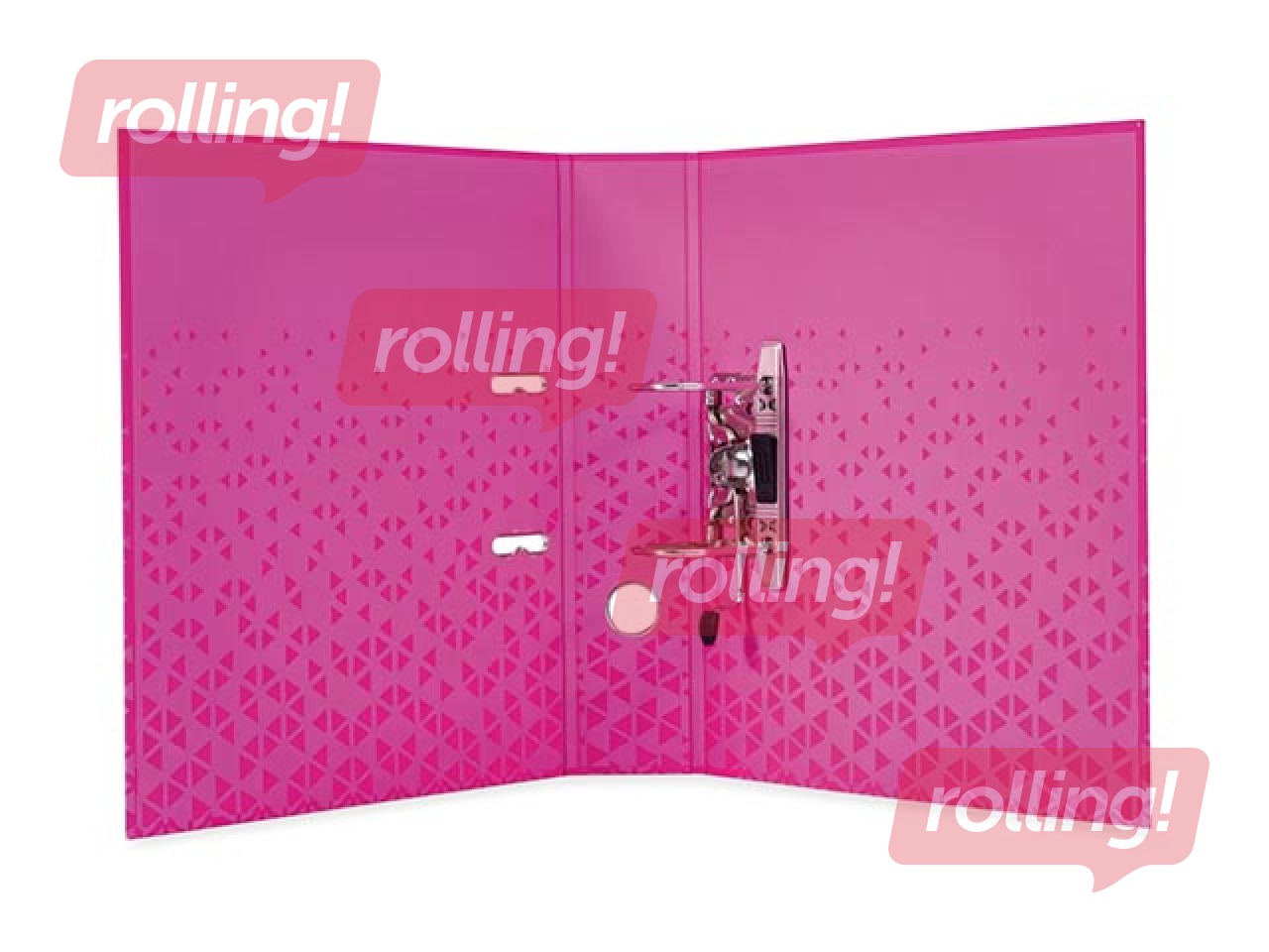 Registraator Herma Color, A4, roosa, 70mm