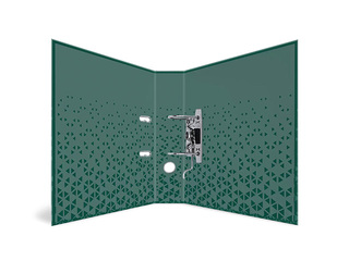 Folder register Herma Color, dark green, A4, 70mm