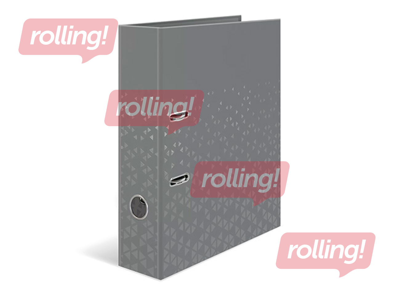 Папка регистратор Herma Color, серая, A4, 70мм