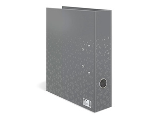 Папка регистратор Herma Color, серая, A4, 70мм