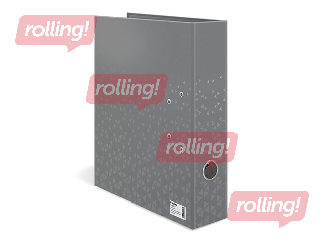 Папка регистратор Herma Color, серая, A4, 70мм