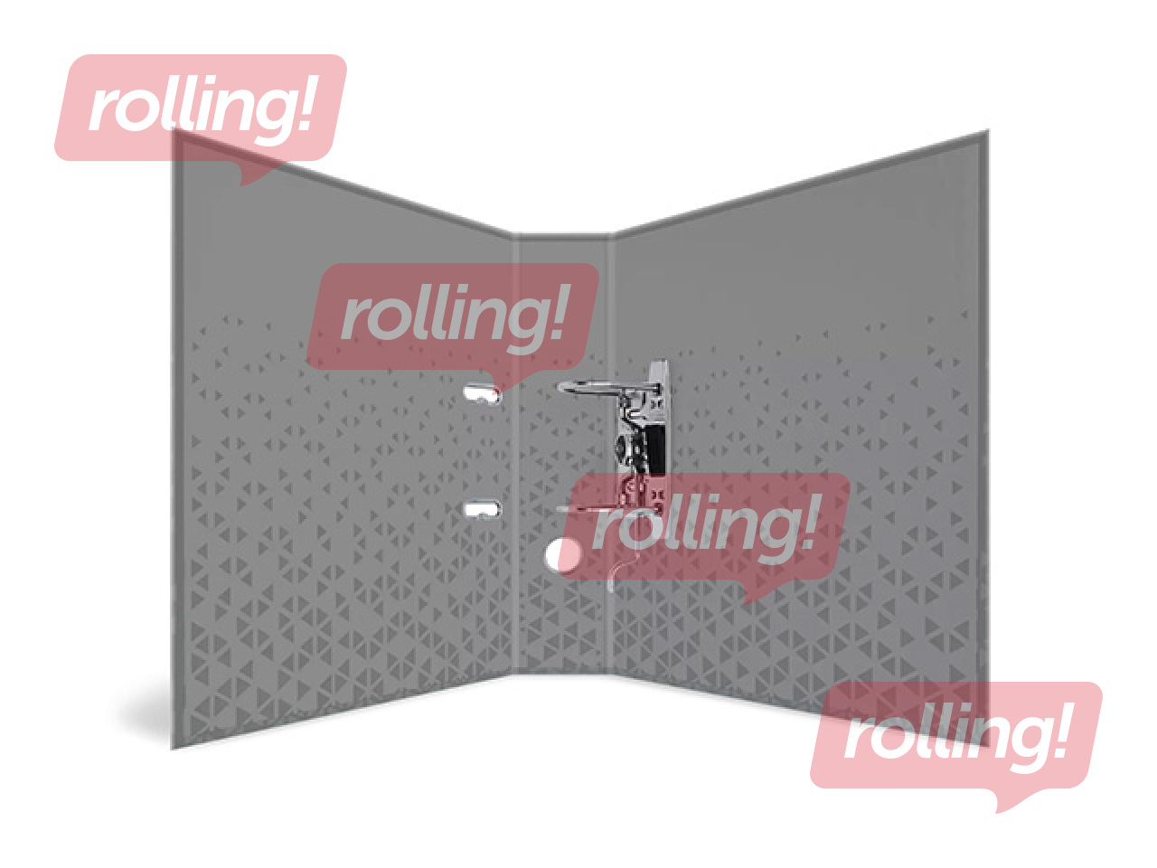 Папка регистратор Herma Color, серая, A4, 70мм