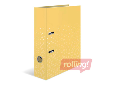 Folder register Herma Color, yellow, A4, 70mm
