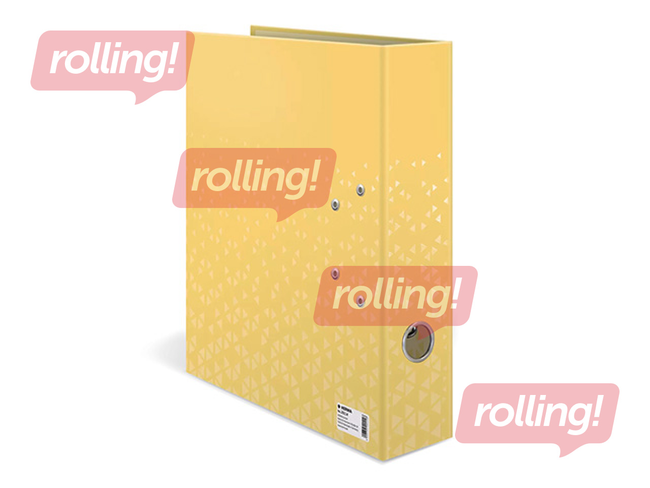 Folder register Herma Color, yellow, A4, 70mm