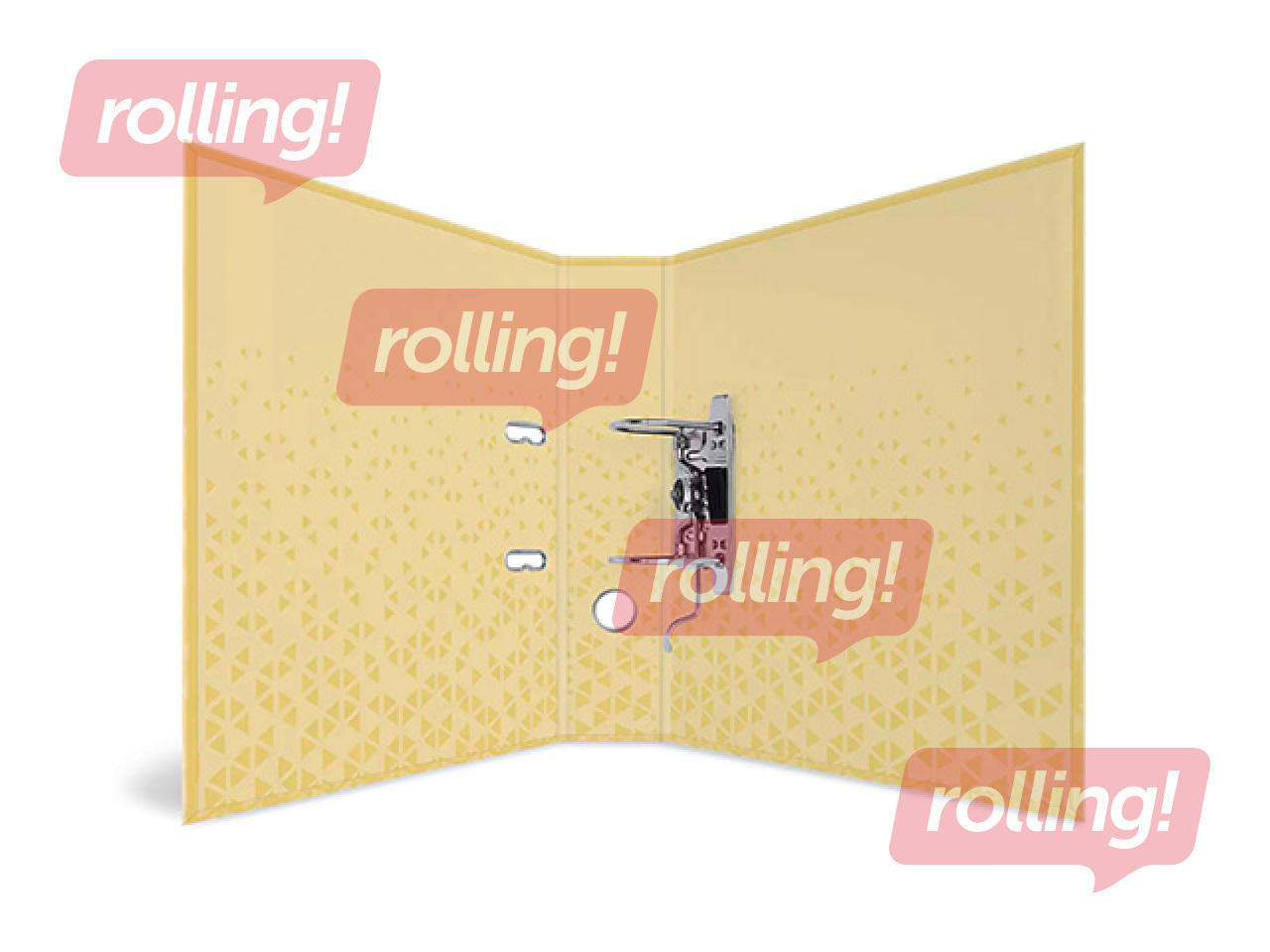 Kaustikuregister Herma Color, kollane, A4, 70mm