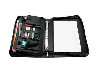 Папка с ручкой Wedo Orga, А4, черная