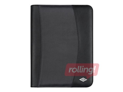 Папка на молнии Wedo Elegance, A4, черная