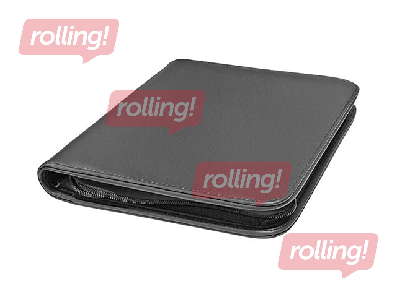 Folder with zip Eurostyle, A5, black