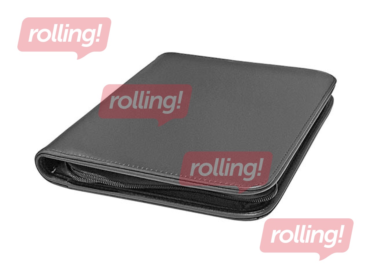 Folder with zip Eurostyle, A4, black