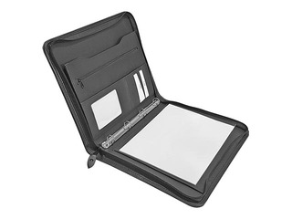 Folder with zip Eurostyle, A4, black
