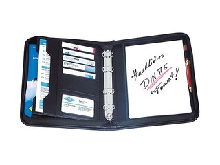 Folder with zip Wedo, A5, black