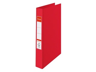 Ring Binder Esselte, A4, 2 rings, red, 25mm