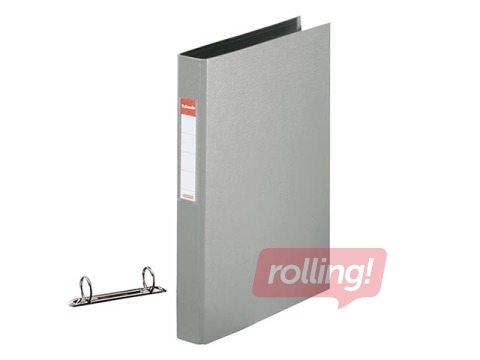 Folder with 2 rings Esselte A4, grey, 25mm