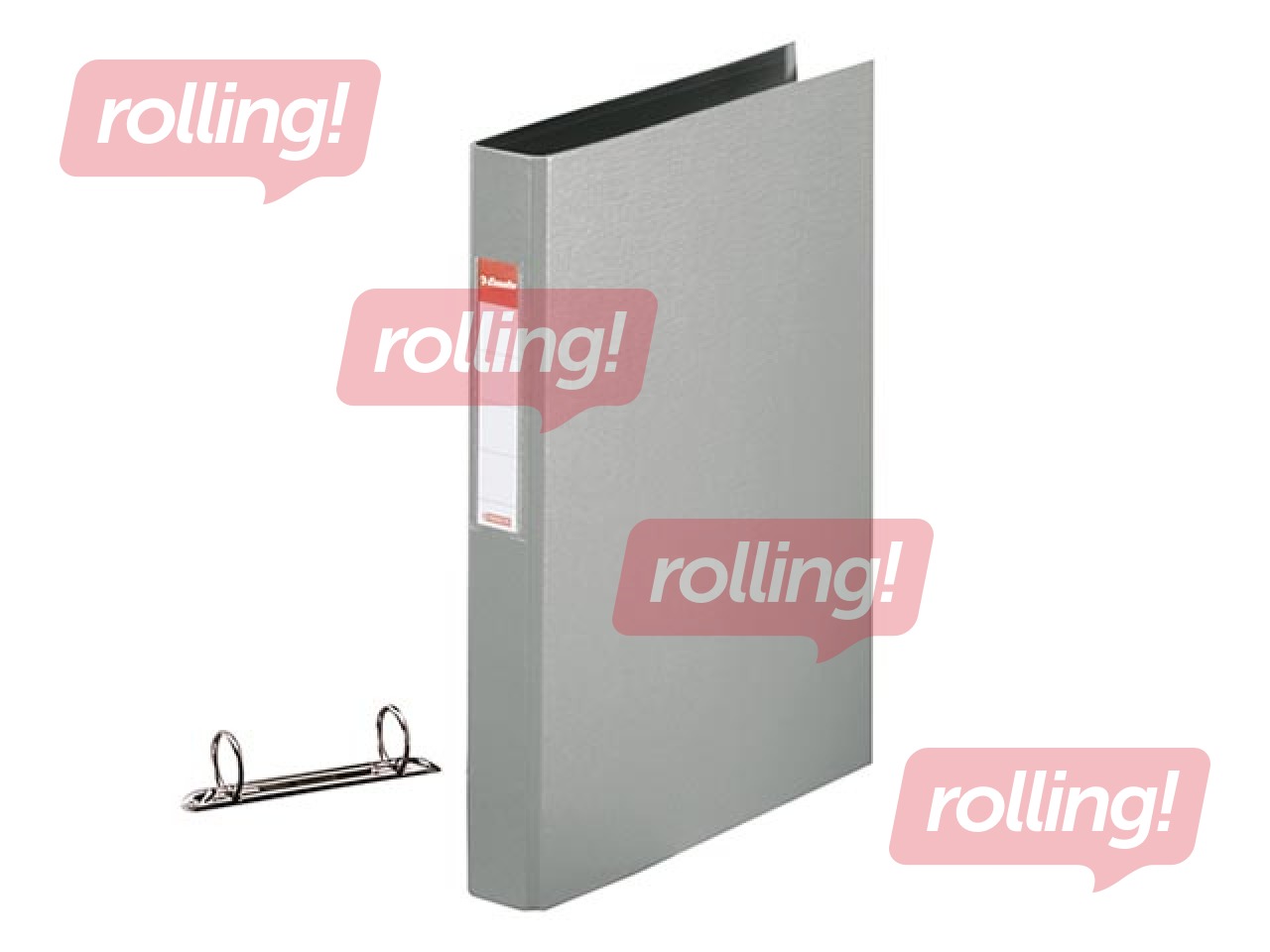 Kaaned 2 rõngaga Esselte A4, hall, 25mm