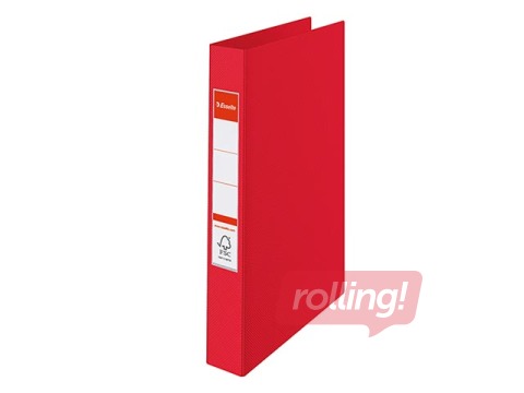 Folder with 4 rings Esselte A4, red, 25mm