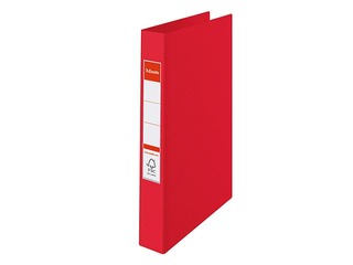 Folder with 4 rings Esselte A4, red, 25mm