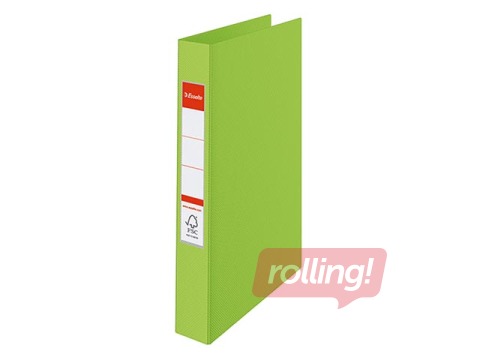 Folder with 4 rings Esselte A4, green, 25mm