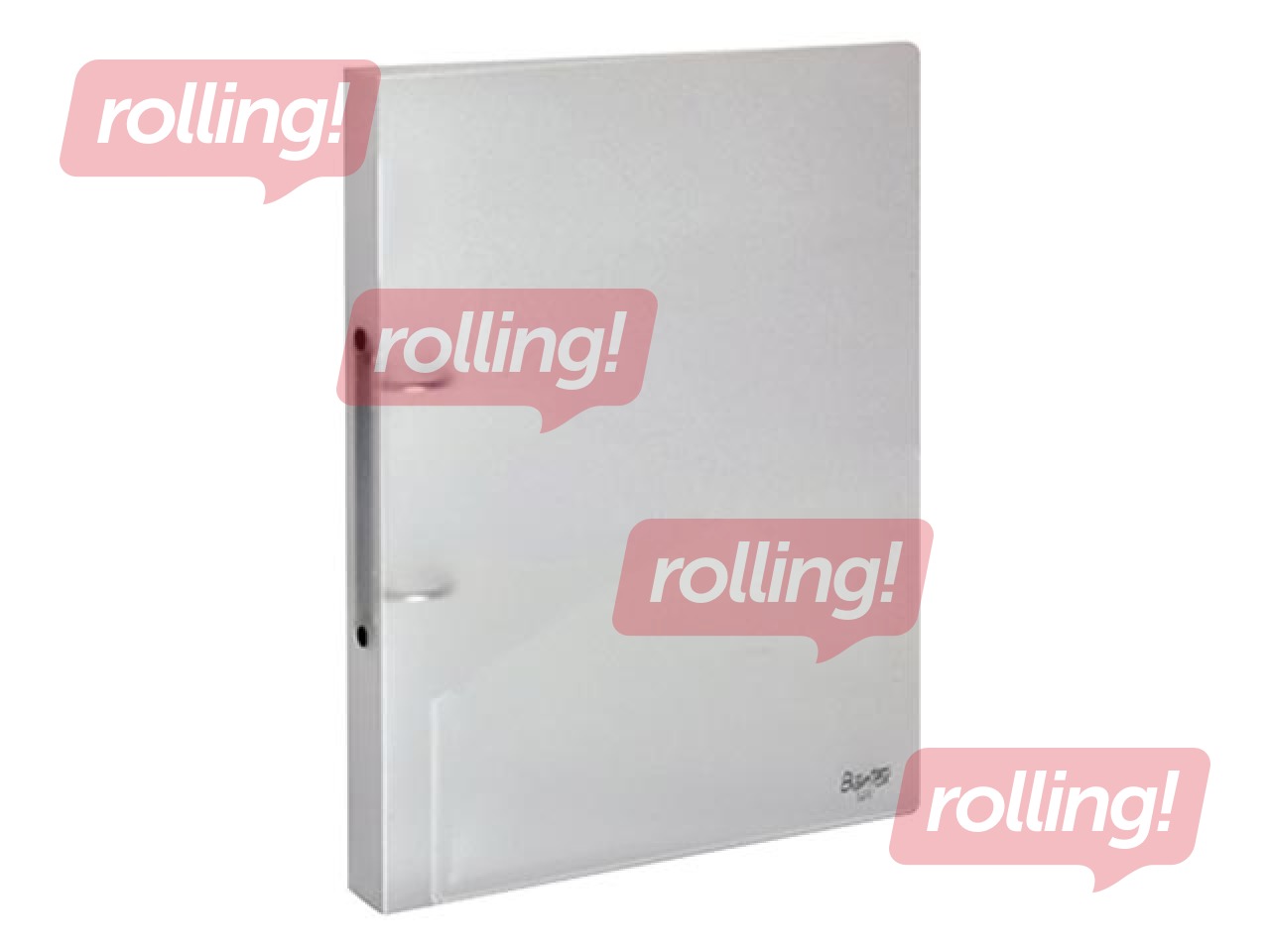 Папка на 2-х кольцах Bantex, прозрачная, A4