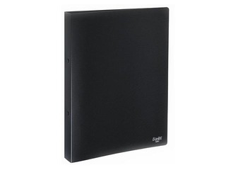 Bantex ring binder 2 rings, black, A4