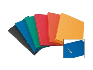 Folder with 2 rings in the Multi-S, A4, cardboard, green, 16mm