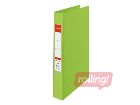 Mape ar 2 riņķiem Esselte Vivida, A4, gaiši zaļa, 25mm