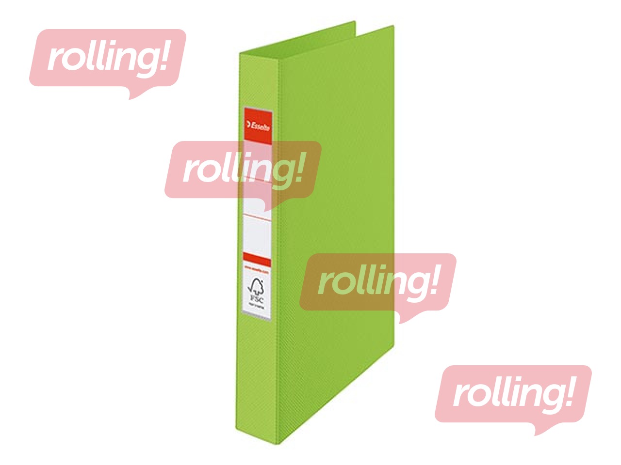 Ring Binder Esselte Vivida, A4, 2 rings, green, 25mm