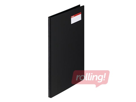 Папка с прижимом Esselte, A4, чёрная