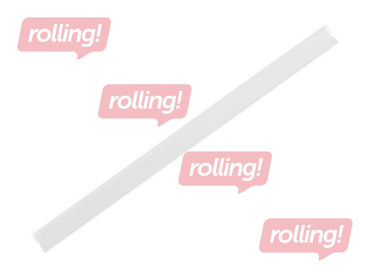 Filing strips Argo, 6 mm, 50 pcs., transparent