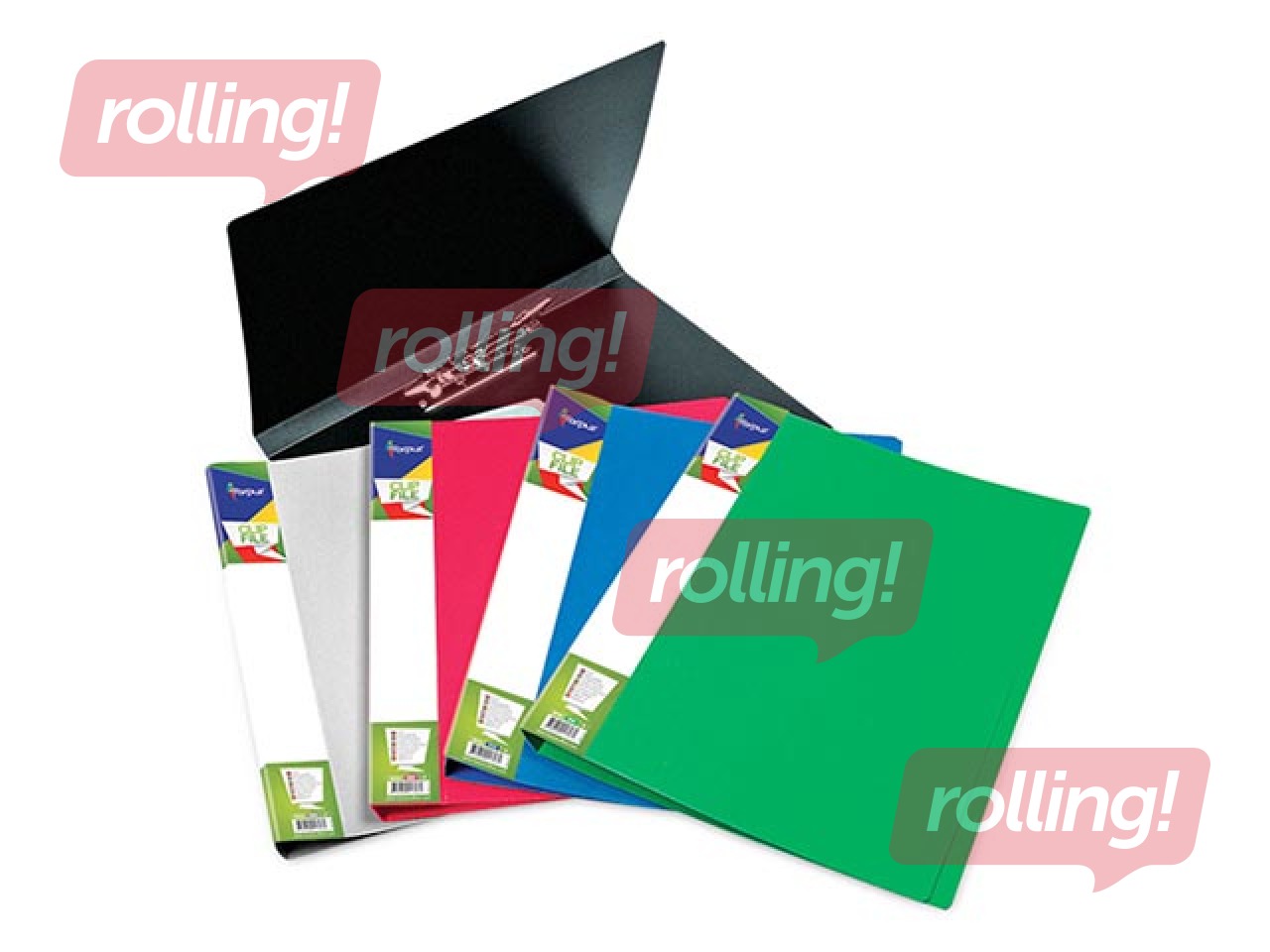 Lever grip folder Forpus, A4, black