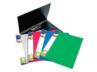 Lever grip folder Forpus, A4, blue