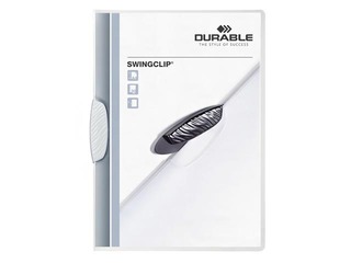 Mape ar baltu klipsi Durable Swingclip, A4 